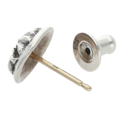 Chrome Hearts Silver Cross Ball Stud 1 Diamond Size ONE SIZE