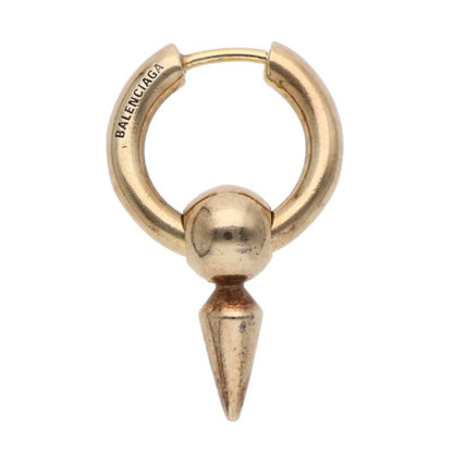 BALENCIAGA Gold Force Spike Single Earring Size ONE SIZE