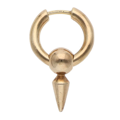 BALENCIAGA Gold Force Spike Single Earring Size ONE SIZE