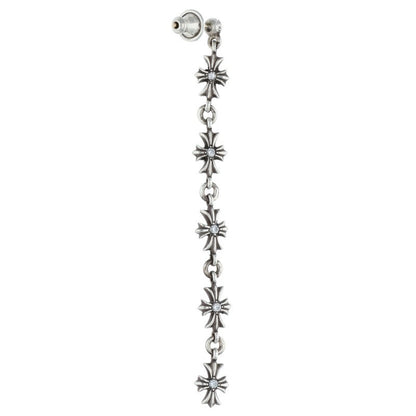 Chrome Hearts Tiny E CH Plus 5 Diamond Drop Size ONE SIZE