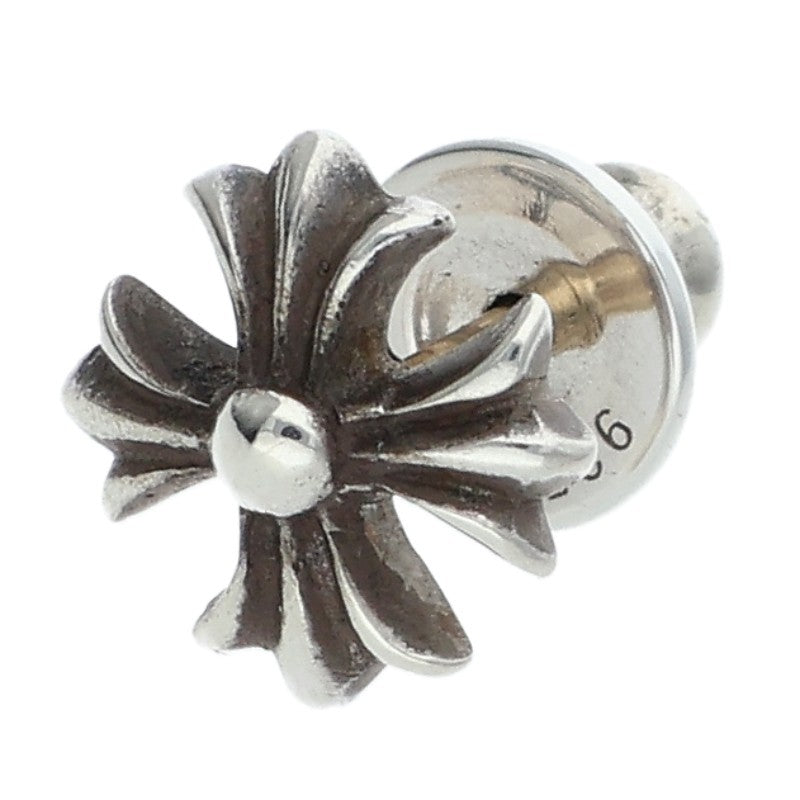Chrome Hearts No2 CH Plus Stud Single Earring Size Silver