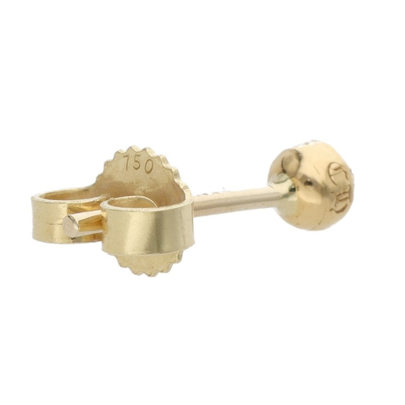Chrome Hearts 22K Mini Cross Ball Stud Single Size ONE SIZE