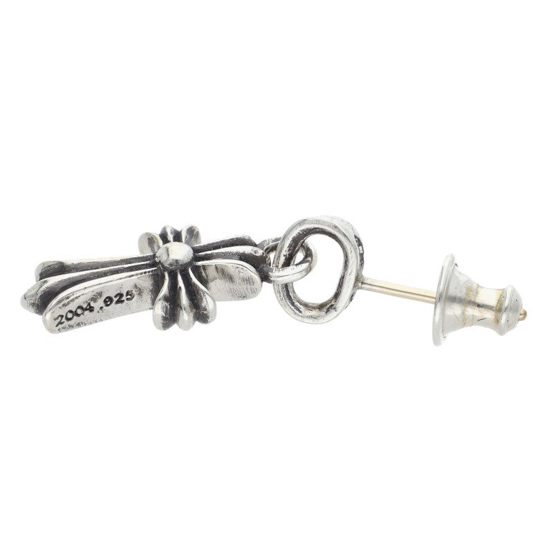 Chrome Hearts Baby Fat Drop Silver Earring Size ONE SIZE