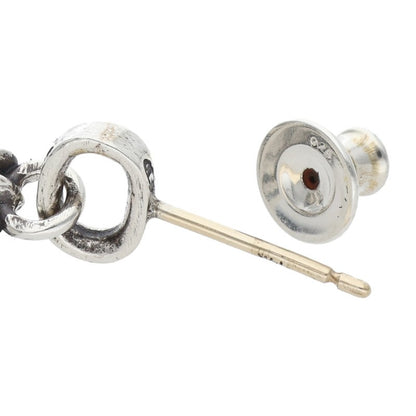Chrome Hearts Baby Fat Drop Silver Earring Size ONE SIZE