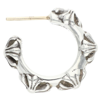 Chrome Hearts Small Crossband Hoop Silver Size ONE SIZE