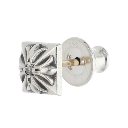 Chrome Hearts 1 Diamond Pyramid Stud Silver Size ONE SIZE