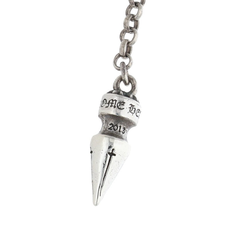 Chrome Hearts Chain Spike Drop Silver Earring Size ONE SIZE