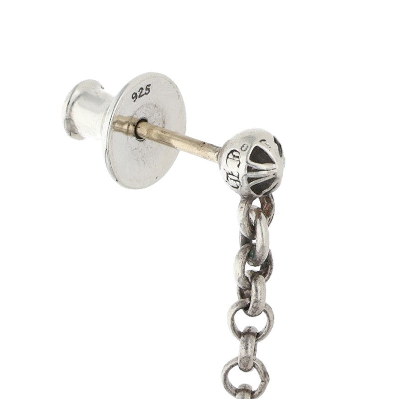 Chrome Hearts Chain Spike Drop Silver Earring Size ONE SIZE