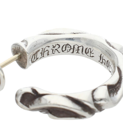 Chrome Hearts HOOP SCROOL 1 Silver Earring Size ONE SIZE