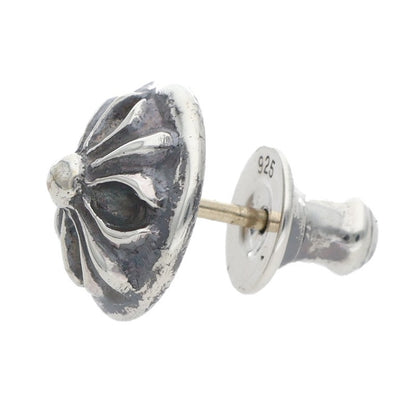 Chrome Hearts STUD CRSBLL Silver Earring Size ONE SIZE