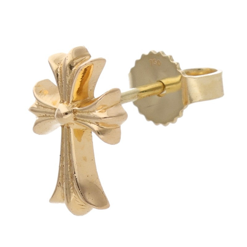 Chrome Hearts 22K CH CRSS 2 FAT Gold Earring Size ONE SIZE
