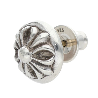 Chrome Hearts STUD CRSBLL Silver Earring Size ONE SIZE