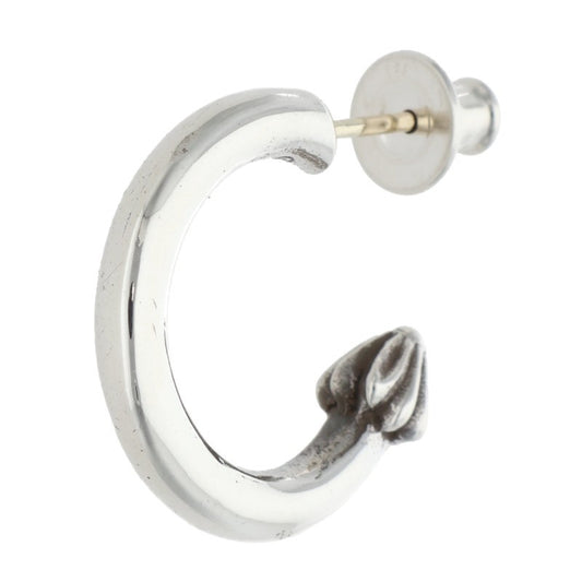 Chrome Hearts Plain Hoop Silver (Silver 3.28g)