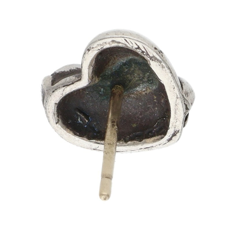 Chrome Hearts STUD HEART Silver Stud Earring