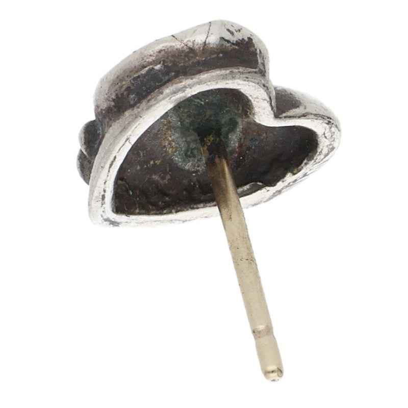 Chrome Hearts STUD HEART Silver Stud Earring