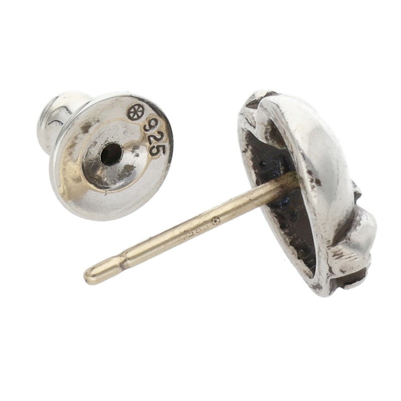 Chrome Hearts STUD HEART Silver Stud Earring