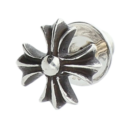 Chrome Hearts No2 CH PLS Cross Stud Silver Size ONE SIZE