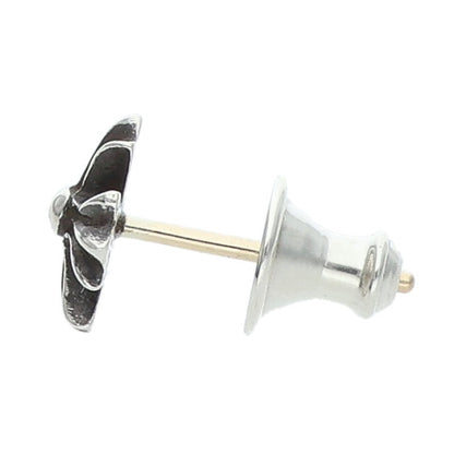 Chrome Hearts No2 CH PLS Cross Stud Silver Size ONE SIZE