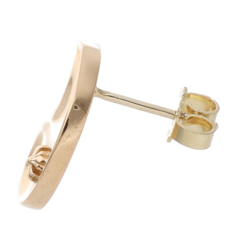 Chrome Hearts YIN YANG 22K Yellow Gold Earring Size ONE SIZE