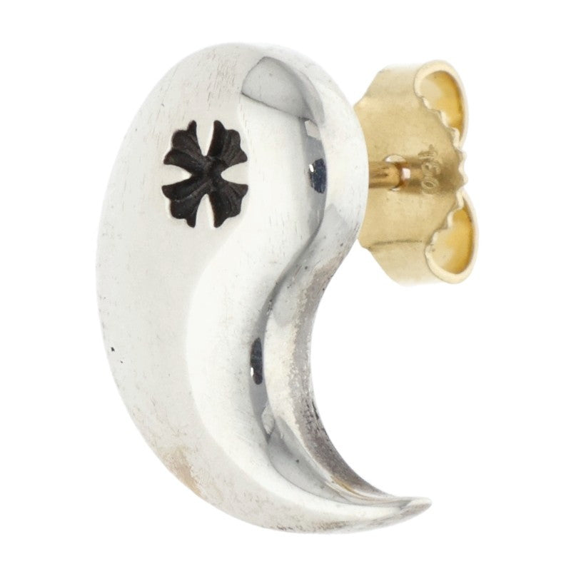 Chrome Hearts YIN YANG Silver Earring Size ONE SIZE
