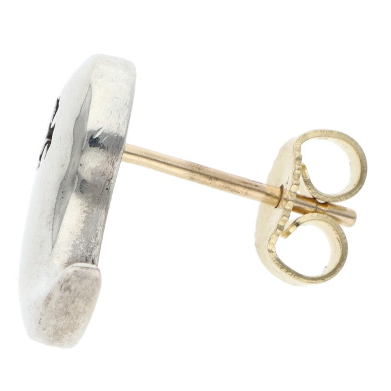Chrome Hearts YIN YANG Silver Earring Size ONE SIZE