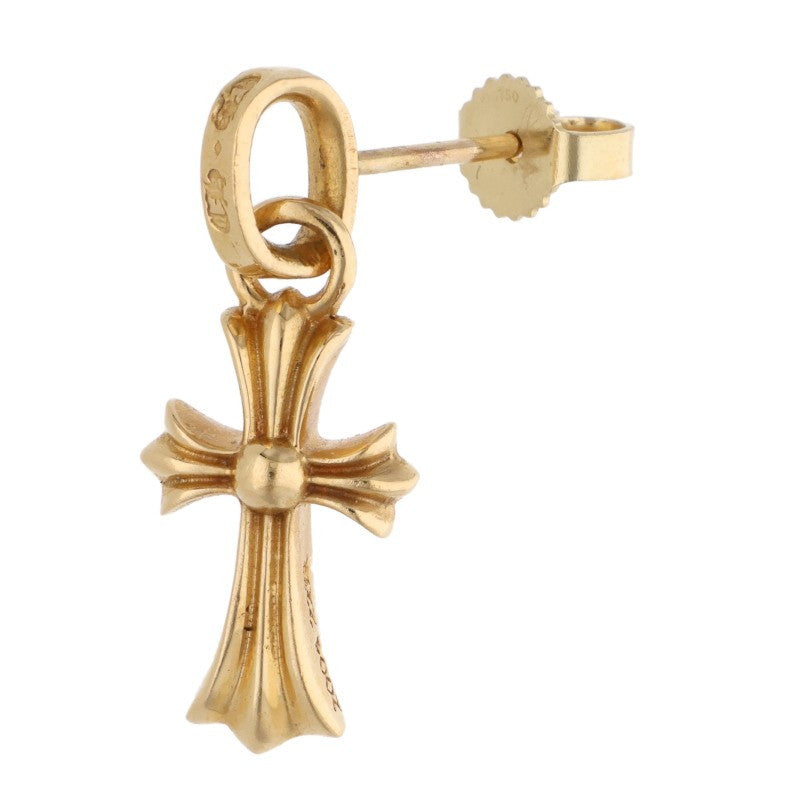 Chrome Hearts 22K Baby Fat Drop Gold Earring Size ONE SIZE