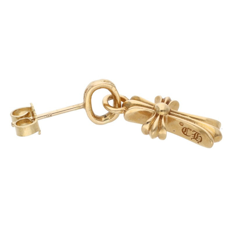 Chrome Hearts 22K Baby Fat Drop Gold Earring Size ONE SIZE