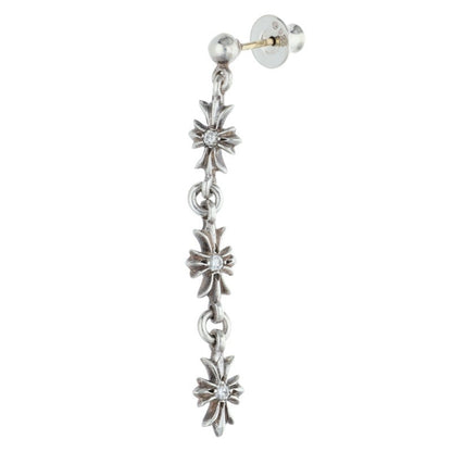 Chrome Hearts TNY E CH PLS 3 DIA Drop Silver Size ONE SIZE