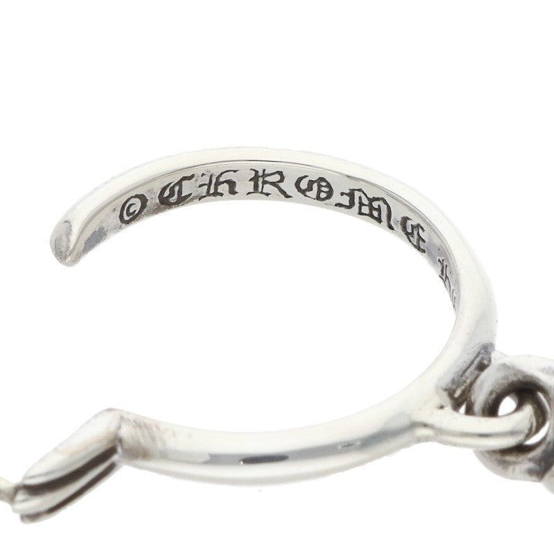 Chrome Hearts #5 Dagger Hoop Silver Earring Size ONE SIZE