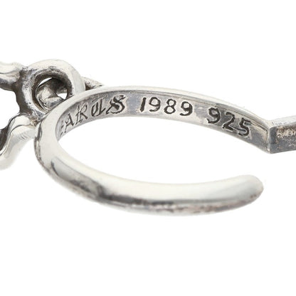 Chrome Hearts #5 Dagger Hoop Silver Earring Size ONE SIZE