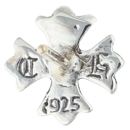 Chrome Hearts No2 CH PLUS Stud Silver Earring Size ONE SIZE
