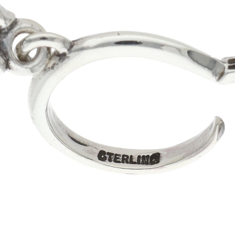 Chrome Hearts #5 Dagger Hoop Silver Earring Size ONE SIZE