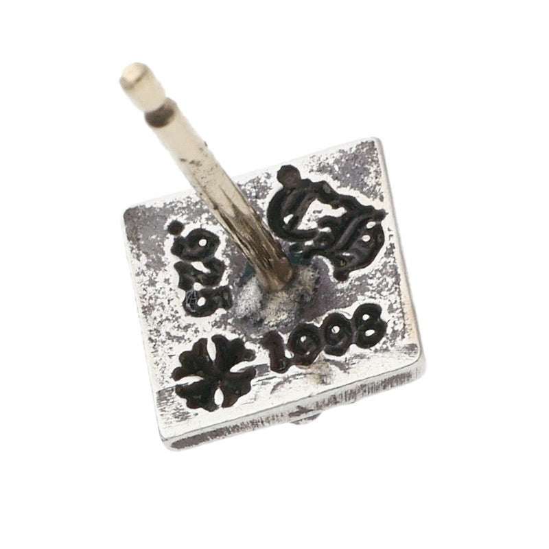 Chrome Hearts Silver Pyramid Stud Single Size ONE SIZE
