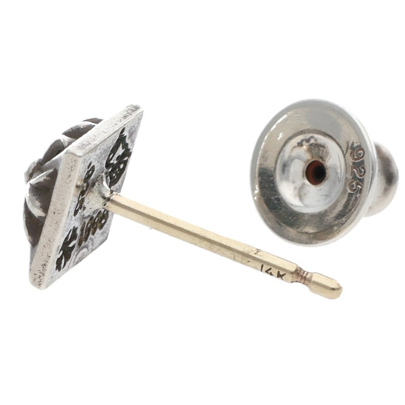 Chrome Hearts Silver Pyramid Stud Single Size ONE SIZE