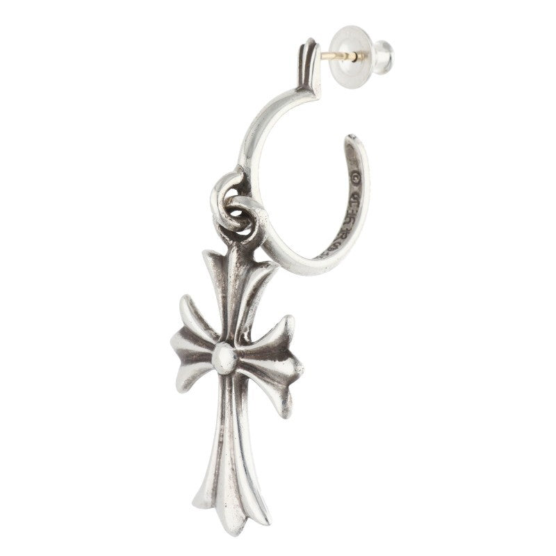Chrome Hearts Tiny CH Cross Hoop Single Size ONE SIZE