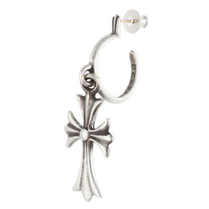 Chrome Hearts Tiny CH Cross Hoop Single Size ONE SIZE
