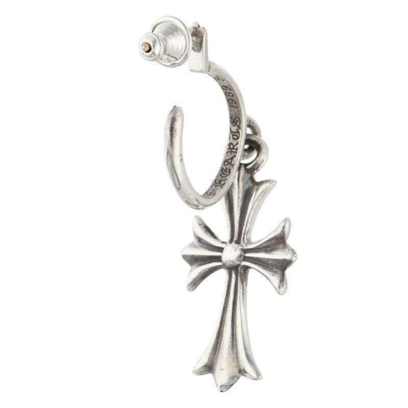 Chrome Hearts Tiny CH Cross Hoop Single Size ONE SIZE