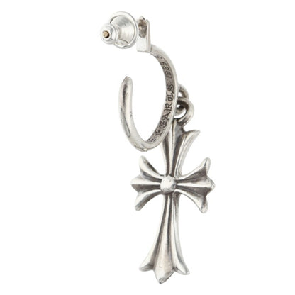 Chrome Hearts Tiny CH Cross Hoop Single Size ONE SIZE