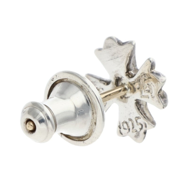 Chrome Hearts No2 CH Plus Stud Single Earring Size Silver