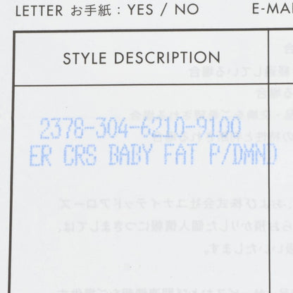 Chrome Hearts 22K Baby Fat Pave Diamond Size ONE SIZE