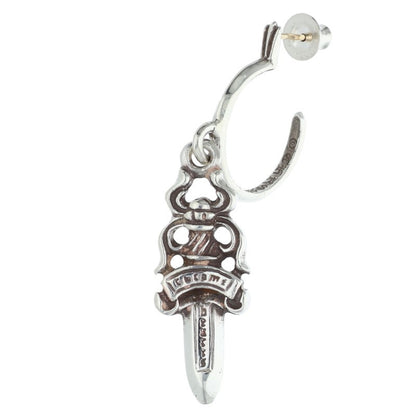 Chrome Hearts #5 Dagger Hoop Single Earring Size ONE SIZE