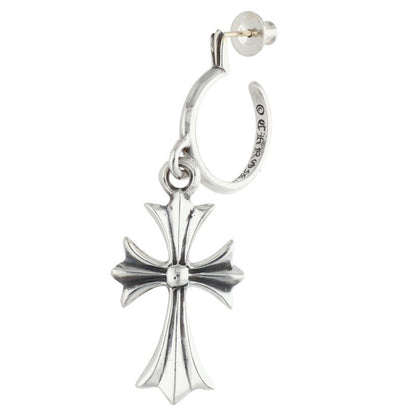 Chrome Hearts Tiny CH Cross Hoop Single Size ONE SIZE