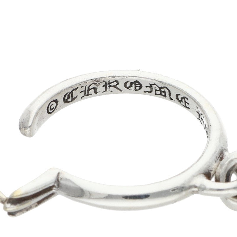 Chrome Hearts Tiny CH Cross Hoop Single Size ONE SIZE