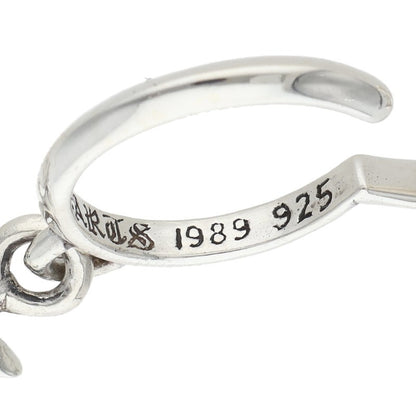 Chrome Hearts Tiny CH Cross Hoop Single Size ONE SIZE