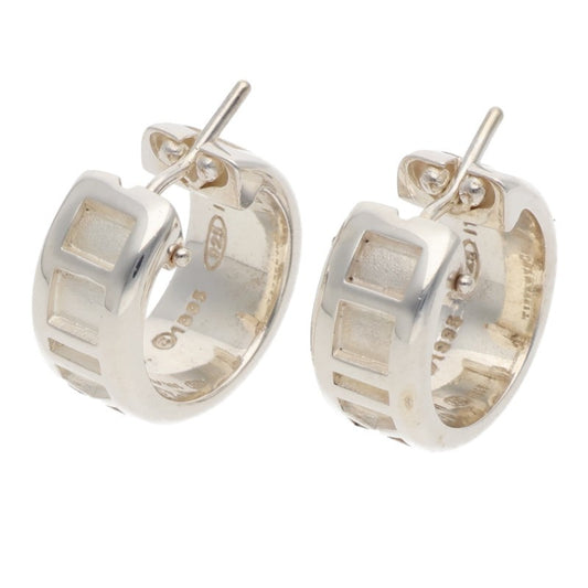 TIFFANY&Co. Atlas Silver Earrings Size ONE SIZE