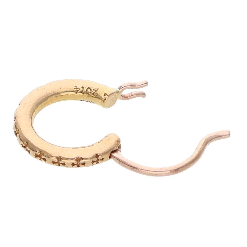 Chrome Hearts 22K ER TFL Gold Yellow Gold Earrings Size ONE SIZE