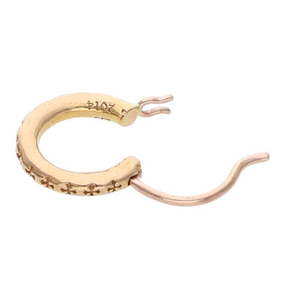 Chrome Hearts 22K ER TFL Gold Yellow Gold Earrings Size ONE SIZE