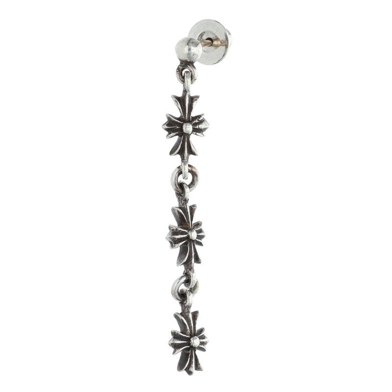 Chrome Hearts Tiny E CH Plus 3 Drop Silver Size ONE SIZE