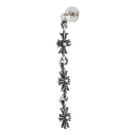 Chrome Hearts Tiny E CH Plus 3 Drop Silver Size ONE SIZE