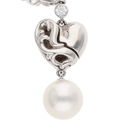 Chrome Hearts MIKIMOTO CH Plus Heart Pearl Size ONE SIZE